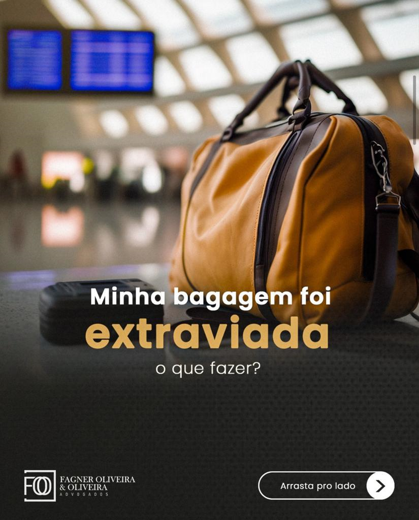 Minha bagagem foi extraviada, o que fazer?